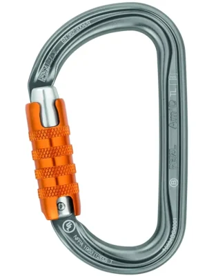 Značkový Petzl AMD TRIACT LOCK karabina, šedá