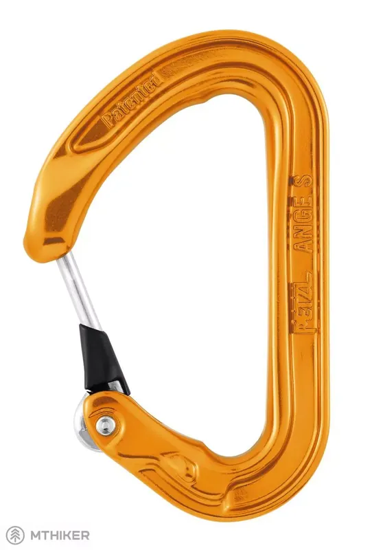 Rychlé Dodání Petzl ANGE S karabina oranžová