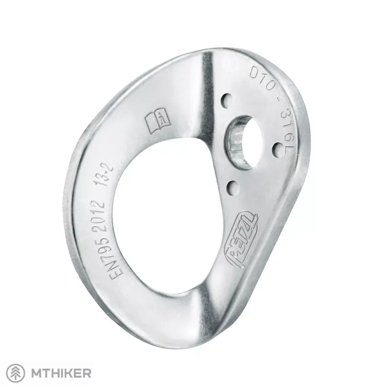 Nejprodávanější Petzl COEUR STAINLESS nerezová plaketa, 10 mm