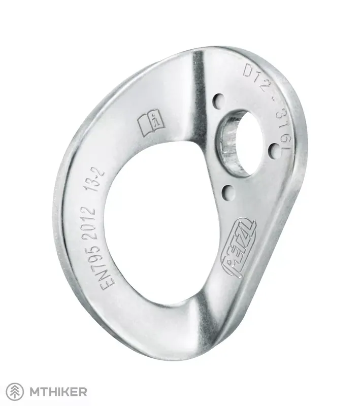 Bezpečná Platba Petzl COEUR STAINLESS nerezová plaketa, 12 mm