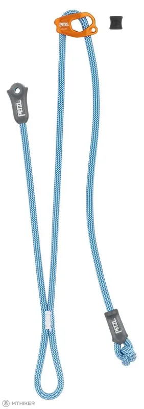 Poslední Šance Petzl DUAL CONNECT ADJUST odsedávací smyčka, 15 - 95 cm, modrá
