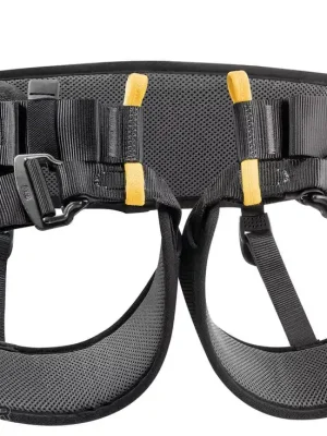 Cenově Výhodný Petzl FALCON ASCENT pracovní postroj, černá/žlutá