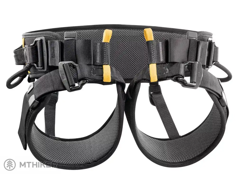 Cenově Výhodný Petzl FALCON ASCENT pracovní postroj, černá/žlutá