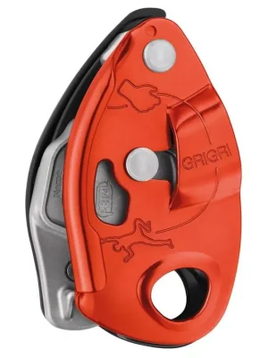 Super Cena Petzl GRIGRI jistící brzda, červenooranžová