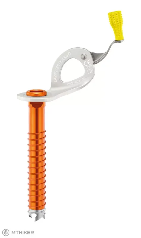 Cenová Bomba Petzl LASER SPEED LIGHT 13 cm ledovcová skoba s plaketou