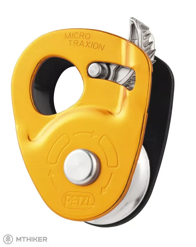 Ověřený Petzl MICRO TRAXION kladka s blokantem