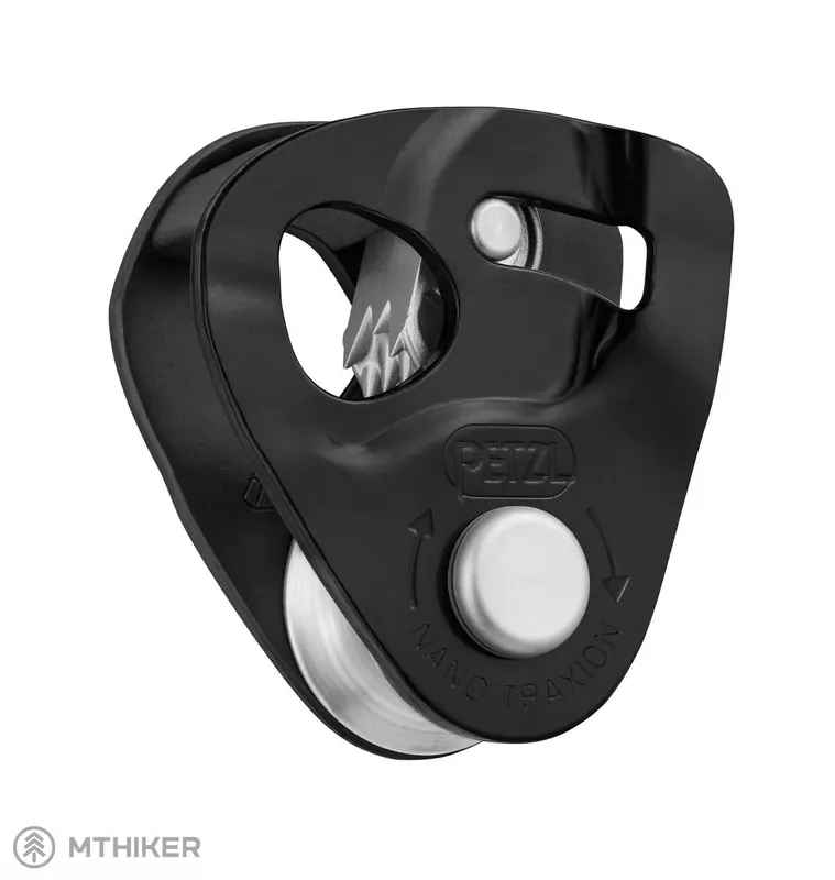 Petzl NANO TRAXION kladka s blokantem, černá Poslední Šance