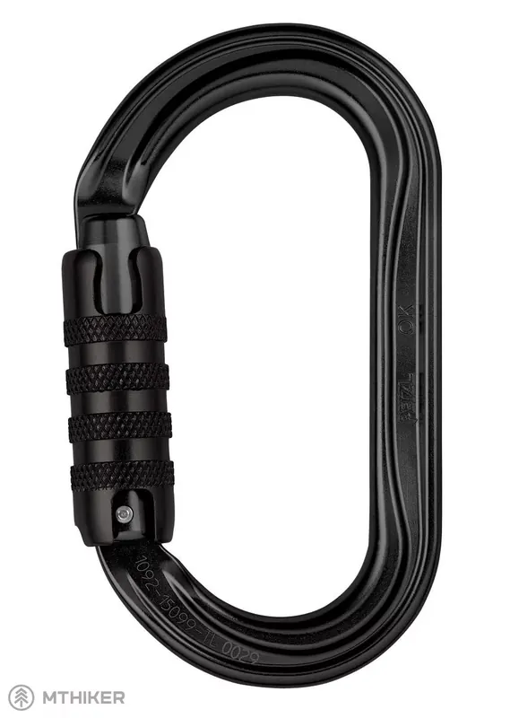 Petzl OK TRIACT LOCK karabina, černá Akční Nabídka