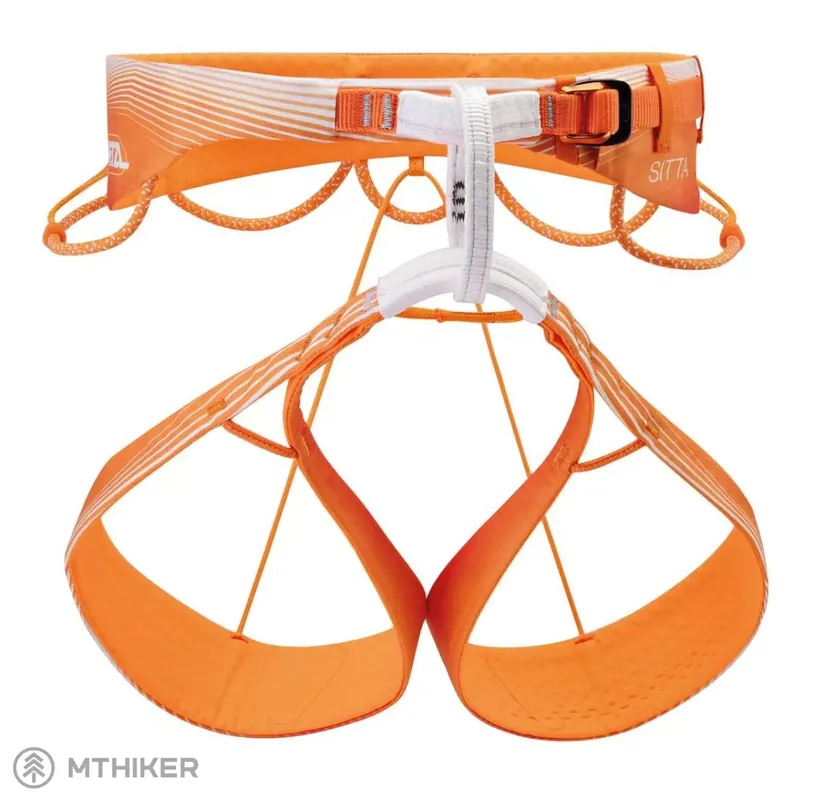 Petzl SITTA sedací úvaz, oranžový Jen Po Omezenou Doba