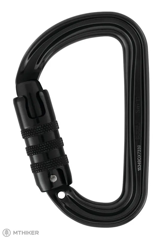 Levný Petzl SMD TRIACT LOCK karabina, černá