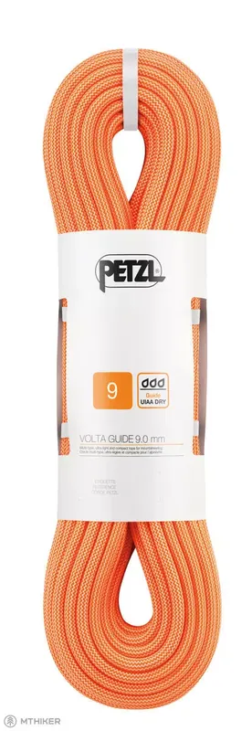 Finální Výprodej Petzl VOLTA GUIDE lano, 9 mm, oranžová