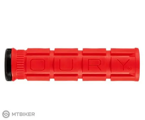Lizard Skins Oury V2 Single-Sided Lock-On gripy, 90 g, candy red Značkový