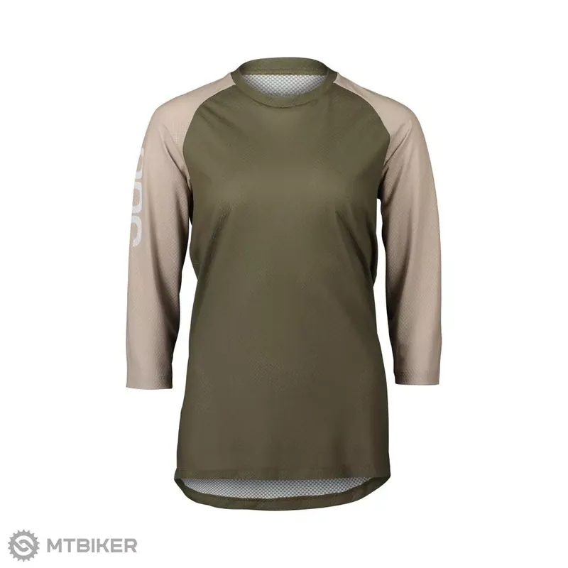 Koupit Online POC MTB Pure 3/4 dámský dres, epidote green/light sandstone beige
