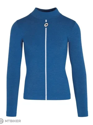 Ověřený ASSOS Ultraz Winter Skin Layer tričko, modré