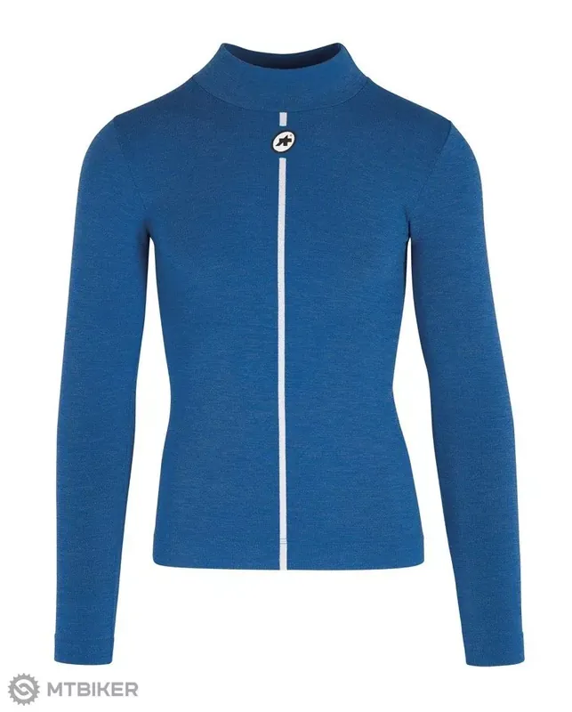 Ověřený ASSOS Ultraz Winter Skin Layer tričko, modré