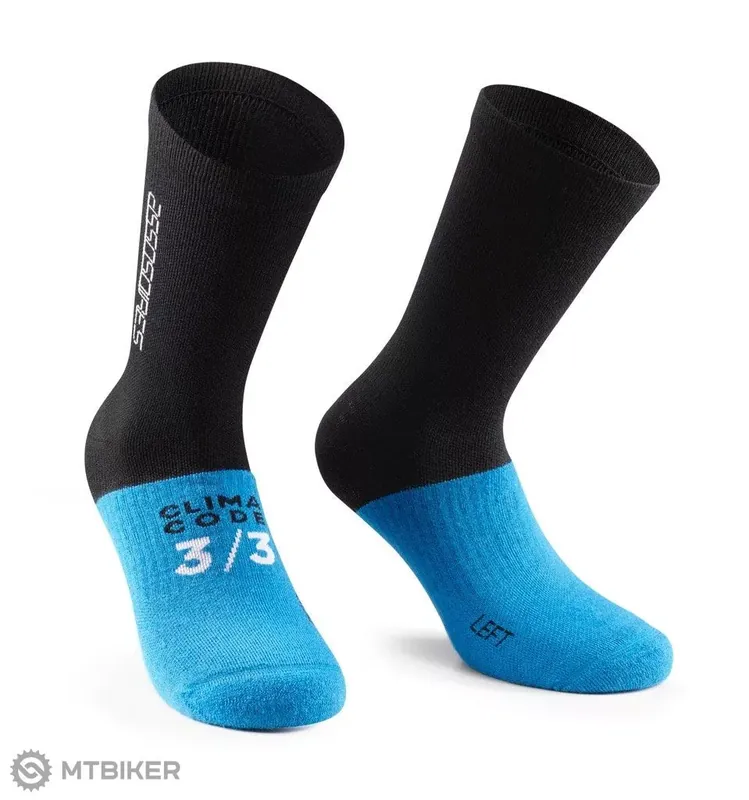 ASSOS Ultraz 3/3 EVO ponožky, černé Originální