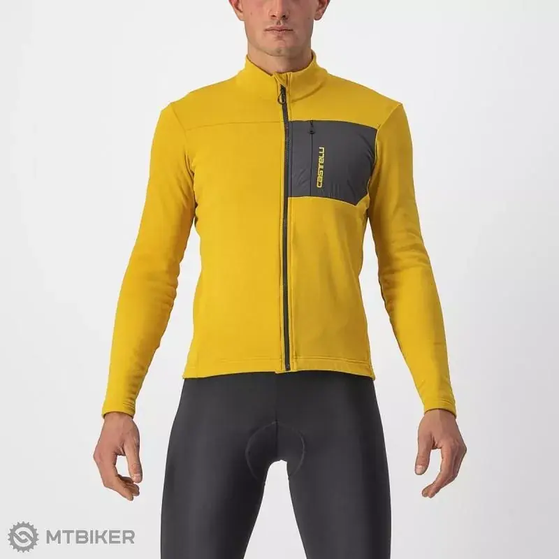 Tovární Cena Castelli UNLIMITED TRAIL dres, medová žlutá