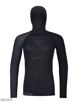 Horká Nabídka ORTOVOX 120 Competition Light dámské tričko s kapucí, black raven