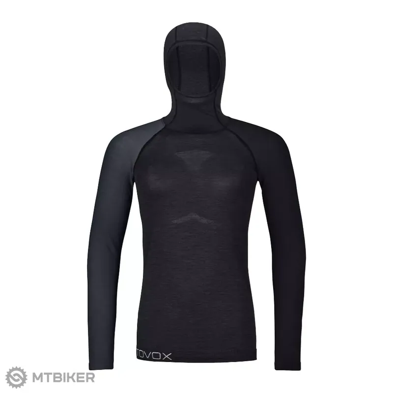 Horká Nabídka ORTOVOX 120 Competition Light dámské tričko s kapucí, black raven