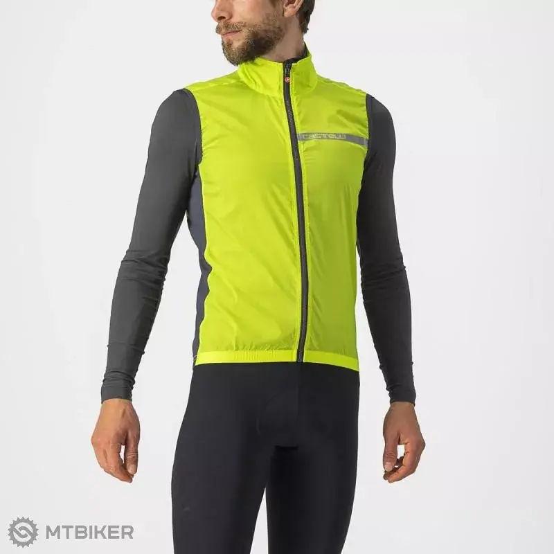 Castelli SQUADRA STRETCH vesta, zářivě limetková Nová Kolekce