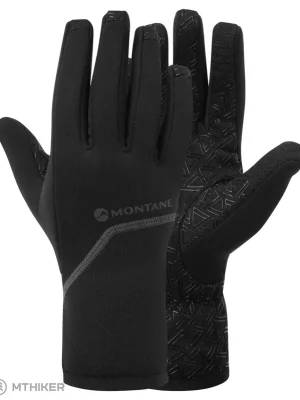 Montane Powerstretch Pro Grippy rukavice, černé Autentický