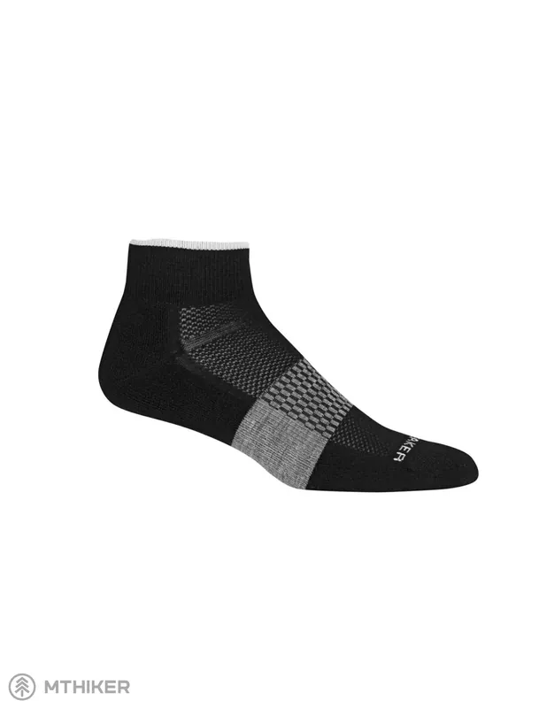 Tovární Cena icebreaker Multisport Light Mini ponožky, černé/bílé