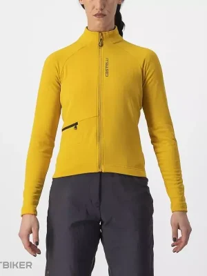 Bezpečná Platba Castelli UNLIMITED TRAIL W dámský dres, zlatá