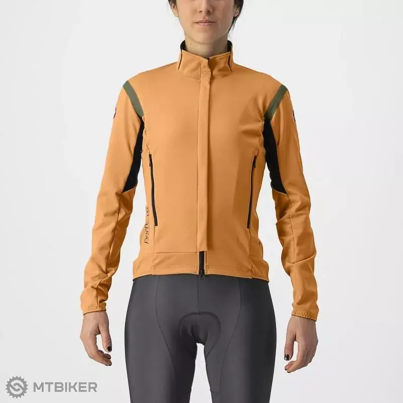 Rychlé Dodání Castelli PERFETTO RoS 2 dámská bunda, melon/military green