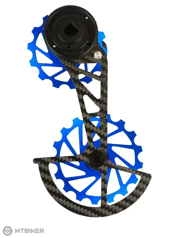 Vrácení Zdarma Nova Ride Carbon Ceramic ramínko pro SRAM Rival AXS, 12kolečko, modré
