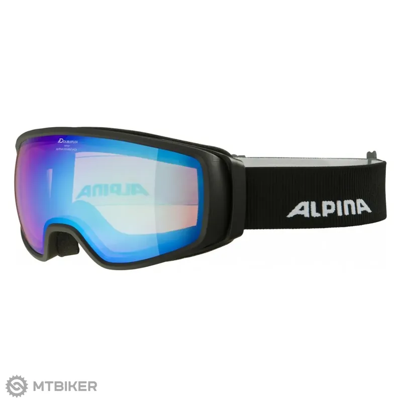 ALPINA DOUBLE JACK Q-Lite brýle, black matt/blue Rychlé Dodání