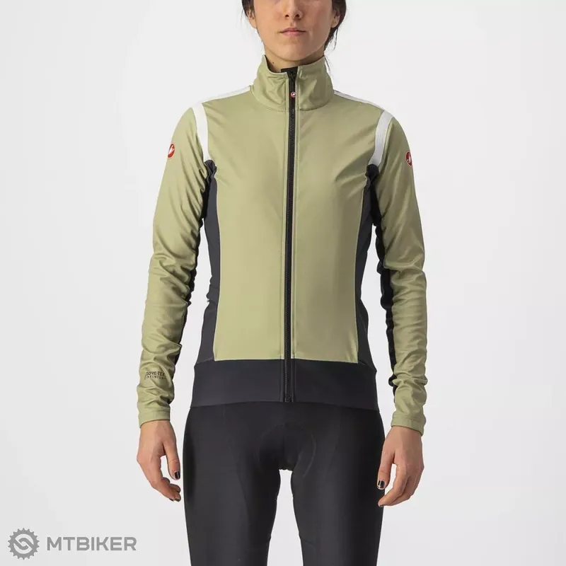 Castelli ALPHA RoS 2 LIGHT dámská bunda, zelený čaj Akční Nabídka