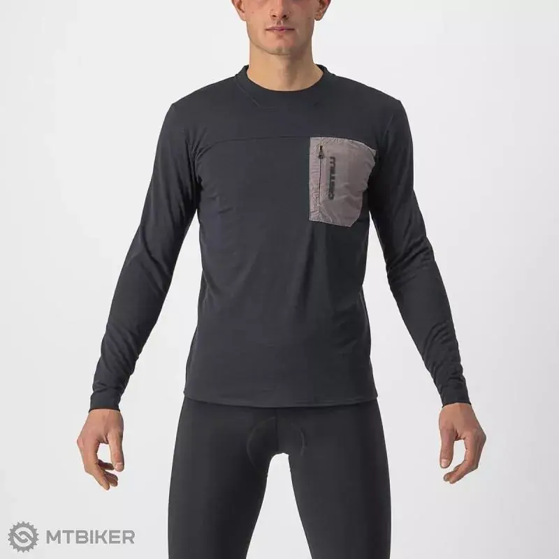 Ihned K Objednání Castelli UNLIMITED MERINO dres, světle černá