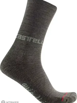 Castelli QUINDICI SOFT MERINO dámské ponožky, vojenská zelená Cenový Hit