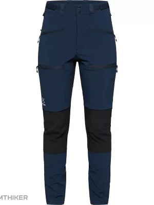 Levný Haglöfs Rugged Slim dámské kalhoty, tmavě modrá/černá
