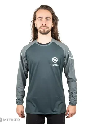 Rychlé Dodání MTBIKER gravity dres, MTB komponenty, šedý