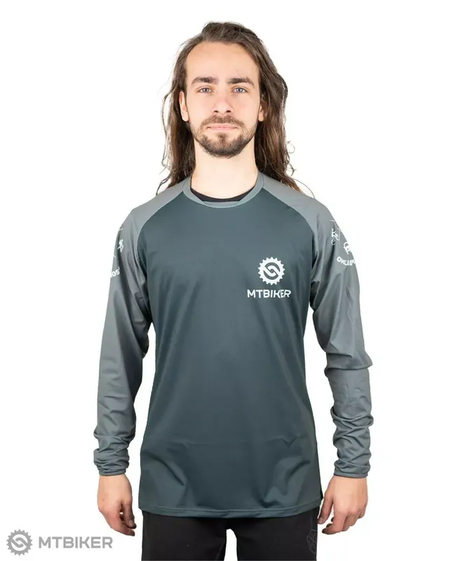 Rychlé Dodání MTBIKER gravity dres, MTB komponenty, šedý