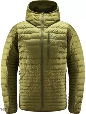 Ihned K Objednání Haglöfs Micro Nordic Down Hood bunda, zelená