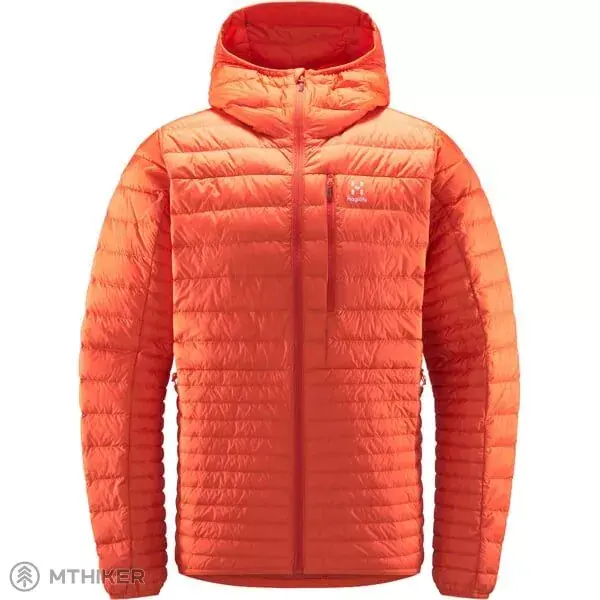 Dokud Zásoby Vydrží Haglöfs Micro Nordic Down Hood bunda, oranžová