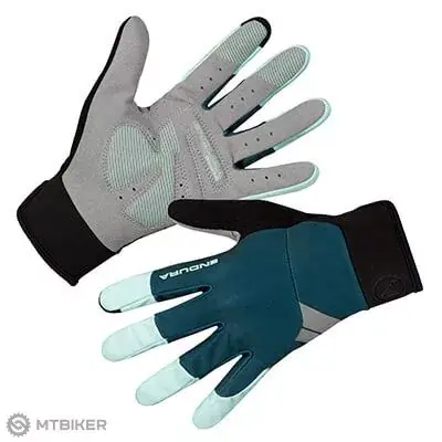 Endura Windchill dámské rukavice, šedá/zelená Nejlepší Volba