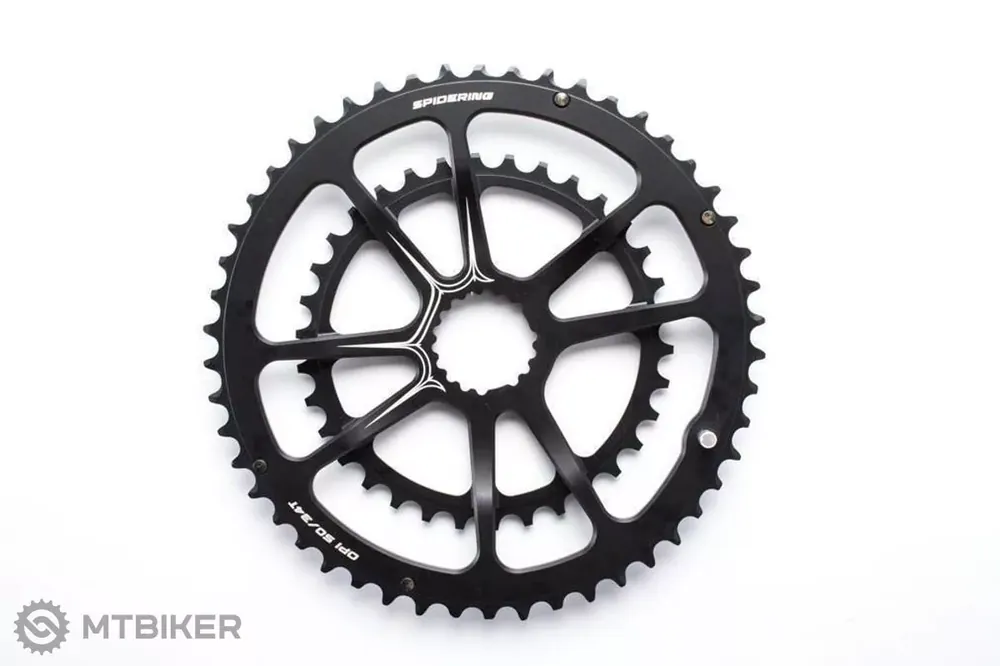 Cannondale HollowGram Spidering 8 Arm dvoupřevodník 50/34z., černá Nejlepší Cena