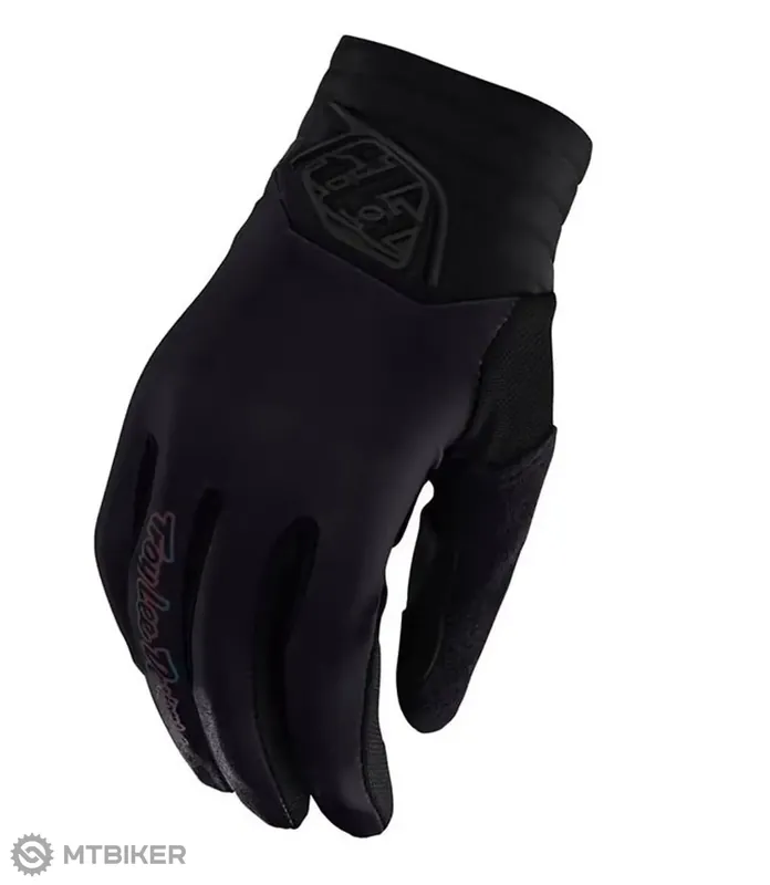 Troy Lee Designs Luxe Solid dámské rukavice, černá Jen Po Omezenou Doba
