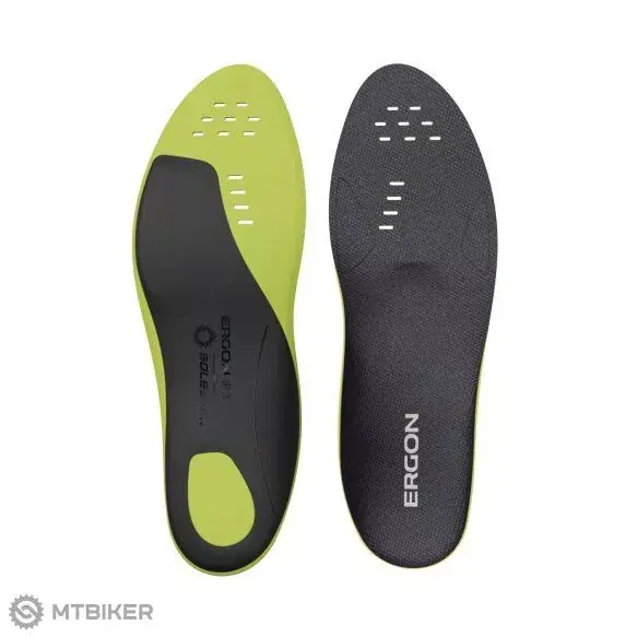 Finální Výprodej Ergon IP Pro Solestar vložky do bot, černá/zelená