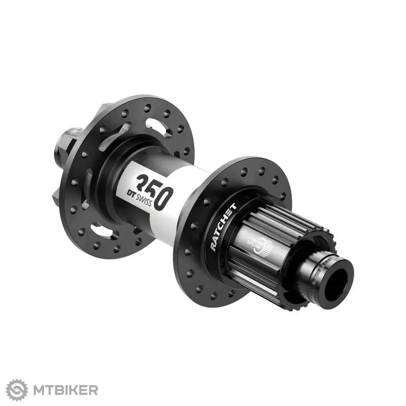 DT Swiss 350 Classic zadní náboj, 6-děr, 32 děr, 12x148 mm, Shimano Microspline Akce