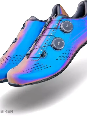 Supacaz Kazze Carbon tretry, oil slick reflectiv Finální Výprodej