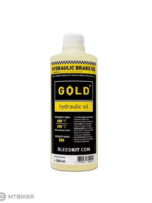 Víkendová Akce Bleedkit minerální olej Gold do brzd Shimano, 500 ml