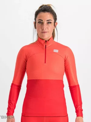 Expresní Doručení Sportful APEX dámská mikina, červená/grepfruitová