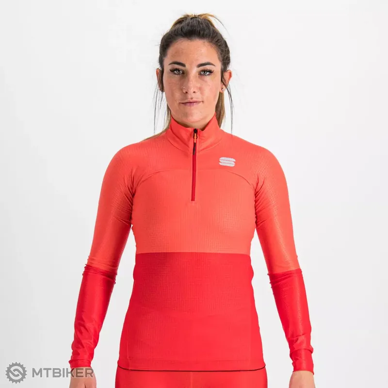 Expresní Doručení Sportful APEX dámská mikina, červená/grepfruitová
