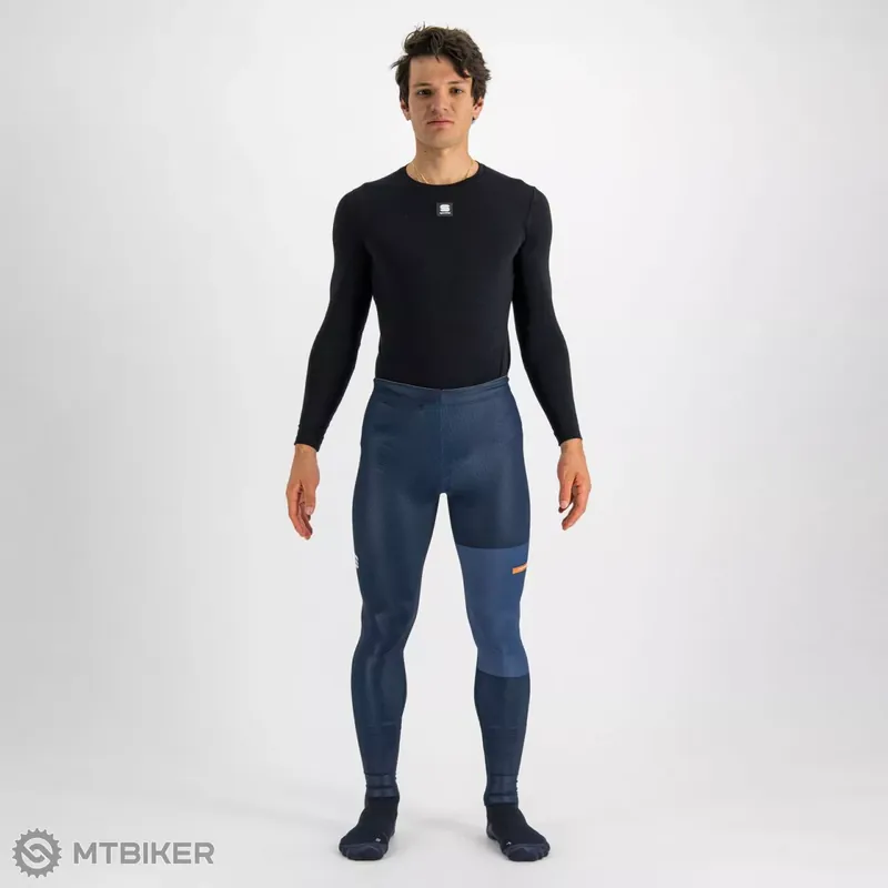 Sportful APEX legíny, tmavě modrá/žlutá Ověřený