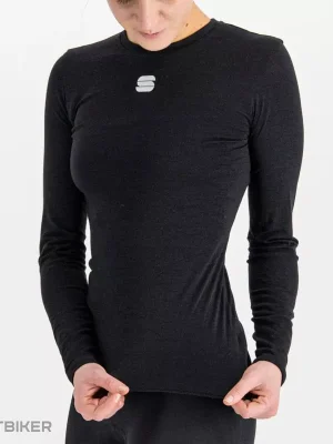 Časově Omezené Sportful Merino dámské tričko, černé