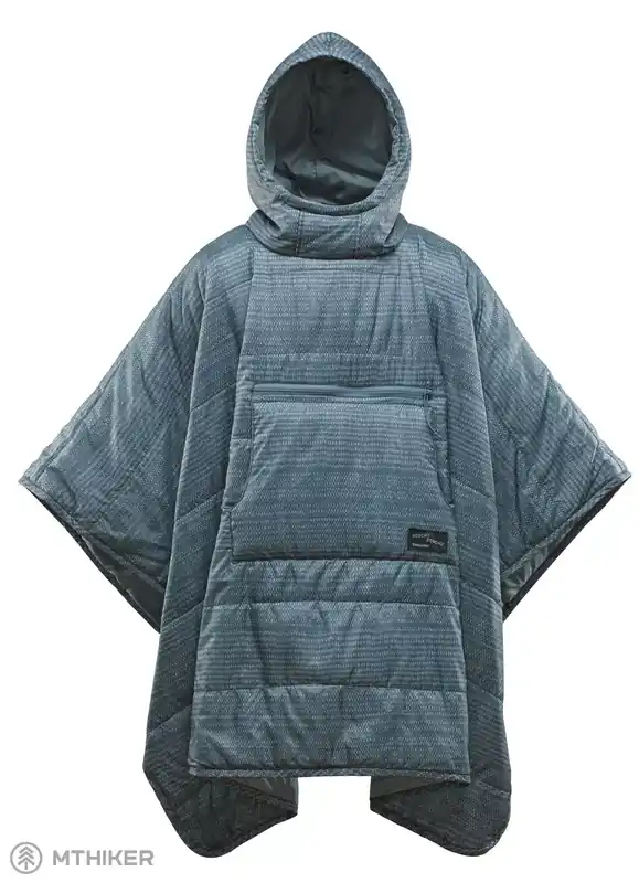 Časově Omezené Therm-a-Rest HONCHO PONCHO zateplené pončo, blue woven print